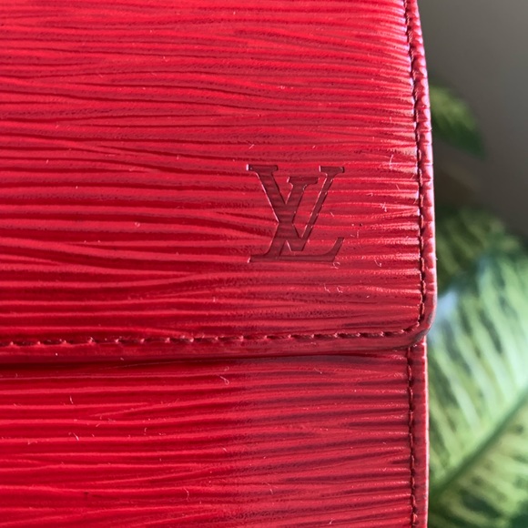 Louis Vuitton red Epi leather wallet - Picture 2 of 16